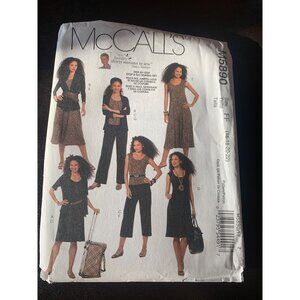 McCall's Misses Jacket Tops Jacket Dress Pants Sewing Pattern Sz 16 - 22 M5890 -